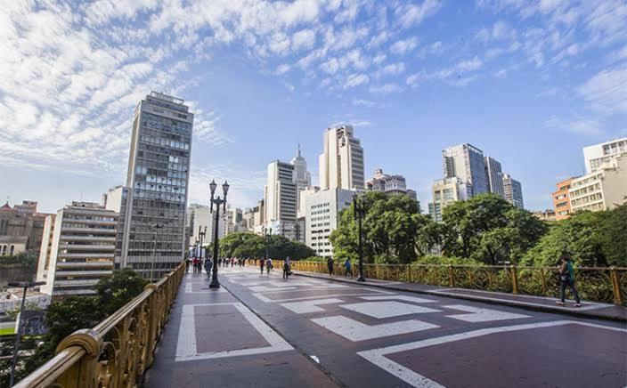 Apartamento Bem Localizado Centro De Sp Сан-Пауло Экстерьер фото